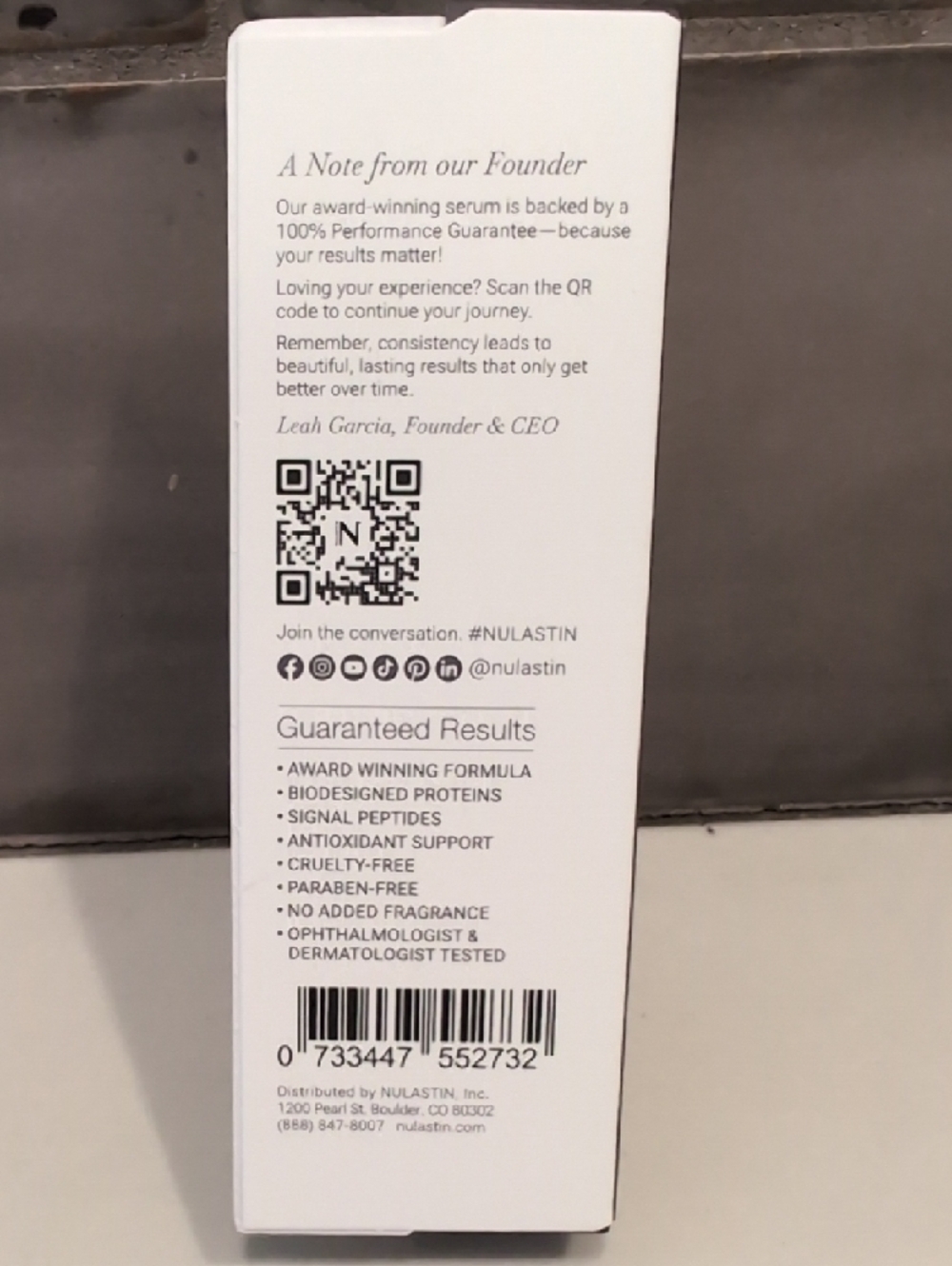 Sealed Nulastin Lash Follicle Fortifying Serum - Picture 3 of 4